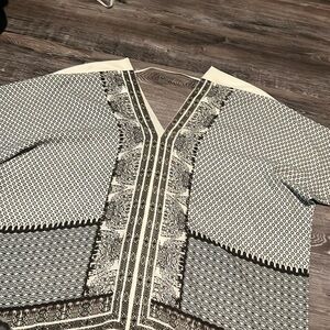Black and cream- women’s top